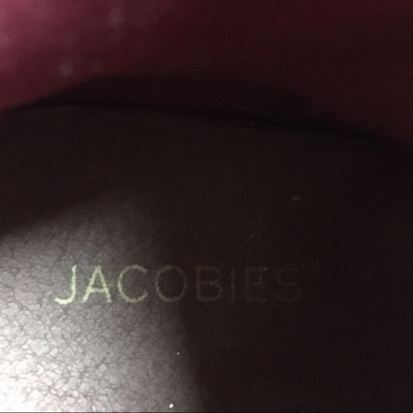 Jacob he’s burgundy sz 10 boots - Picture 2 of 4